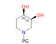 哌啶手性二醇系